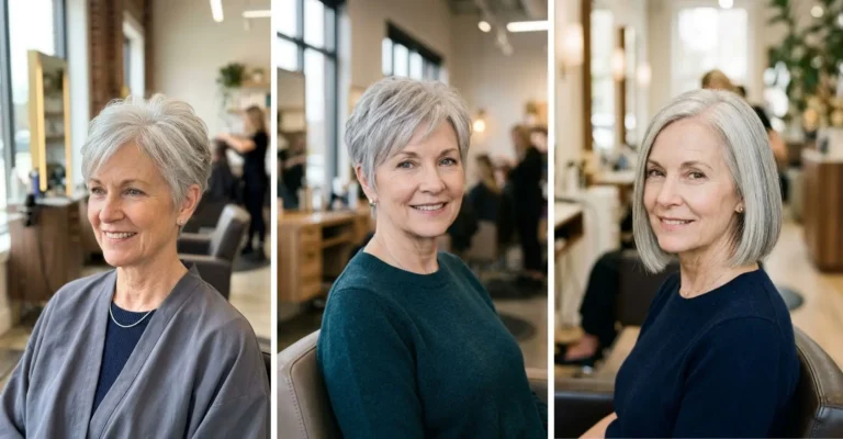 20 Hairstyles for Thin Fine Gray Hair That Look Fuller and More Stylish